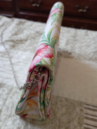 Bolso Clutch Fiesta Flores Tropicales