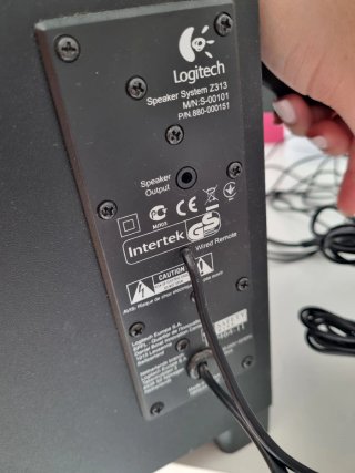 Altavoces 2.1 Logitech Z313 con Subwoofer