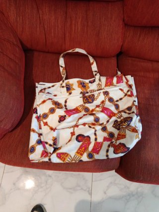 Bolso estampado playa/viaje estilo Versace