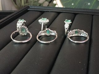 Anillo Esmeralda Natural