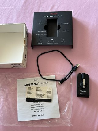 Fender Mustang Micro Amplificador Guitarra