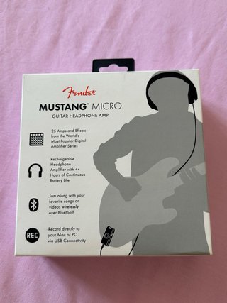 Fender Mustang Micro Amplificador Guitarra
