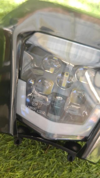 Careta LED KTM Negra Nueva