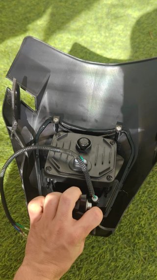 Careta LED KTM Negra Nueva