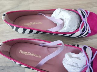 Manoletinas Pretty Ballerinas Talla 35 Nuevas