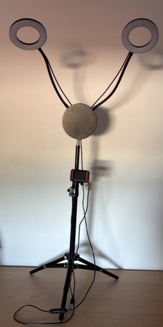 Trípode Aro de Luz y Soporte Móvil