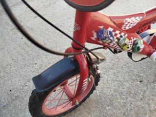 Bicicleta infantil 12" Cars