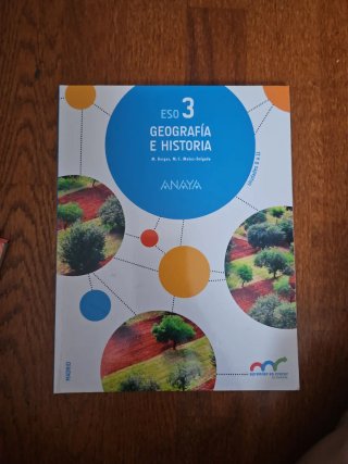 Ciencias sociales, geografía e historia 3 ESO