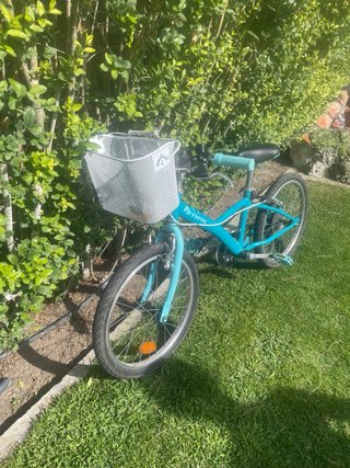 Bicicleta niña Decathlon azul