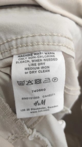 Pantaloni premaman beige