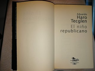 El Niño Republicano. Eduardo Haro Tecglen