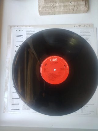 Vinilo Julio Iglesias Non-Stop LP Original 1988
