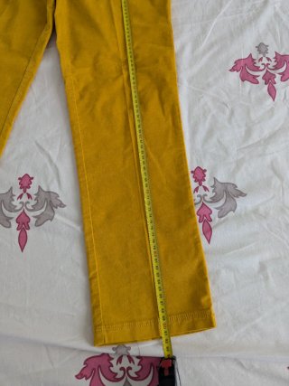 Pantalone donna Benetton giallo