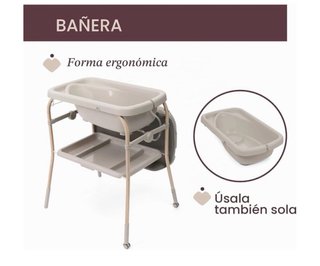 Bañera Plegable Bebé 4 en 1