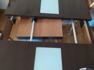Set Sillas y Mesa de comedor extensible