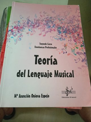 Teoría del Lenguaje Musical 2º Curso EEPP