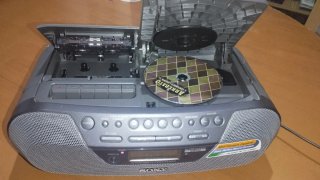 Radio CD Cassette Sony CFD-S07CP