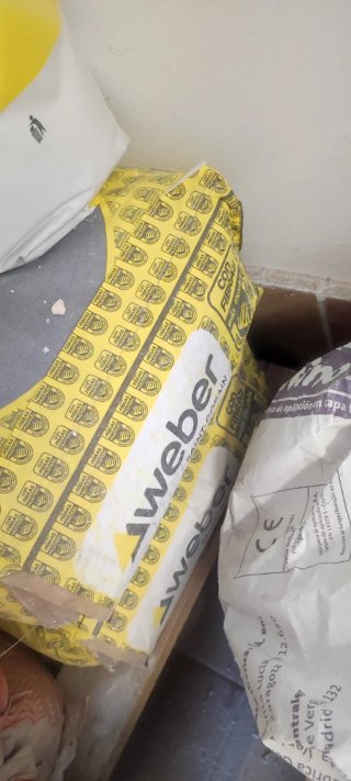 Material de obra variado