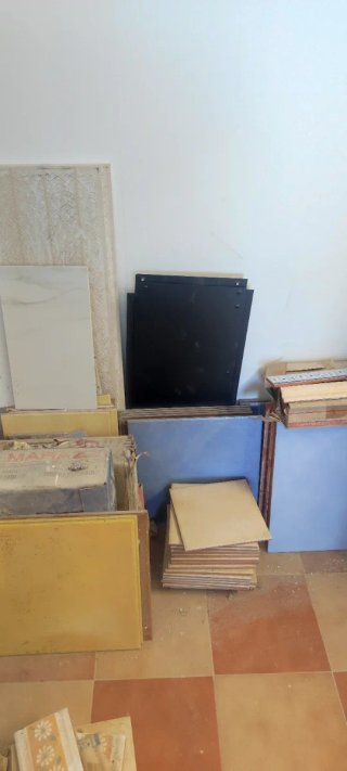 Material de obra variado