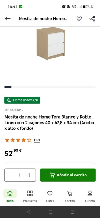 Cabecero y 2 mesitas.VENTA POR MUDANZA
