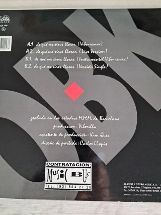 Vinilo OBK De que me sirve llorar
