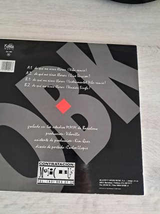 Vinilo OBK De que me sirve llorar