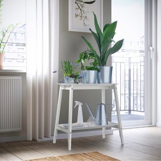 Soporte plantas blanco Ikea Alpvide