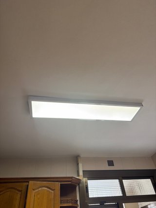 Panel de luz LED rectangular