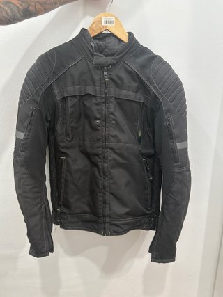 Chaqueta de moto negra 4 estaciones Talla M