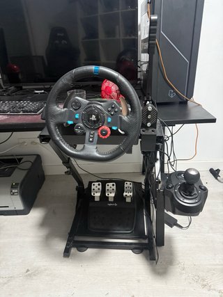 Volante Logitech G29/G920 + freno de mano