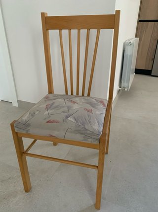 Sillas de comedor de madera 4 sillas cada silla 12