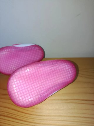 Zapatillas Nike Bebé Blancas y Rosas