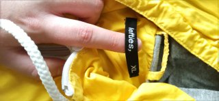 Cortavientos Hombre XL Azul Amarillo