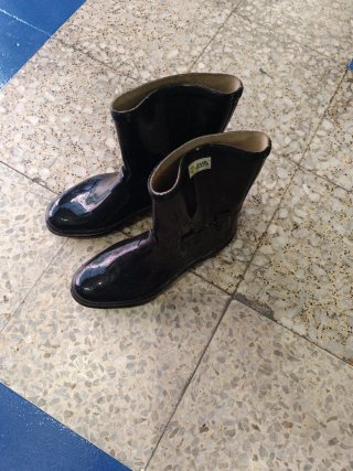 Botas de agua negras