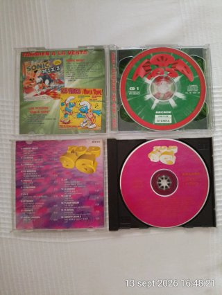 CDs Top 96 y 97 Dance Compilation