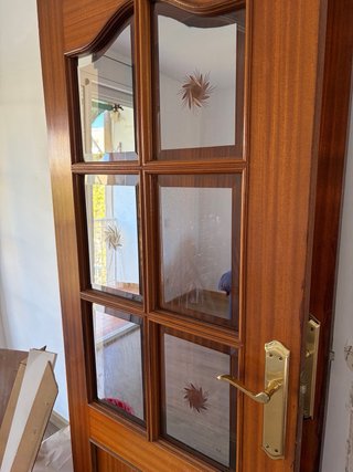 Puerta interior madera 74x189