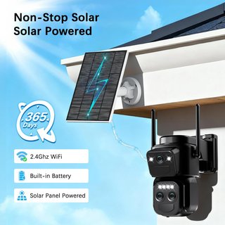 CÁMARA DE VIGILANCIA SOLAR EXTERIOR 4K