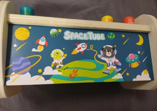 Juego de madera pilla al marciano
