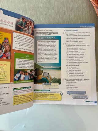 Libro inglés Advanced 4 ESO Think Ahead