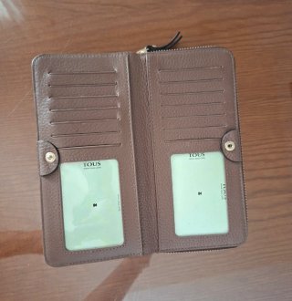Cartera Tous Piel Beige/Marrón