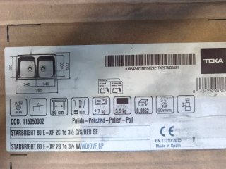 Fregadero Doble Inox Teka Nuevo