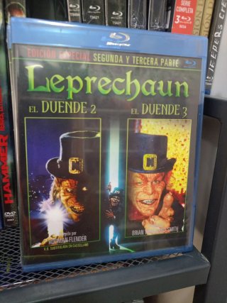 Leprechaun El Duende 2 v.o.s y 3 Blu-ray