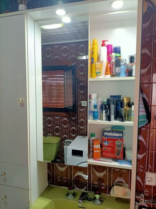 Mueble baño espejo y luz