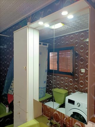 Mueble baño espejo y luz