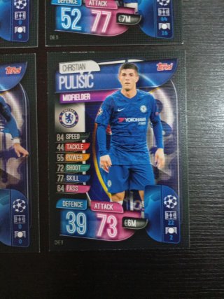 Cartas Topps Champions League - Chelsea FC 2019-20