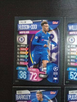 Cartas Topps Champions League - Chelsea FC 2019-20