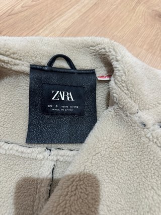 Chaqueta niña borreguito negra