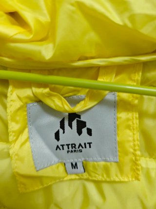 Anorak niña azul y amarillo