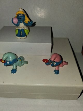 Puffi anni '80 da collezione