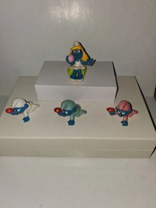 Puffi anni '80 da collezione